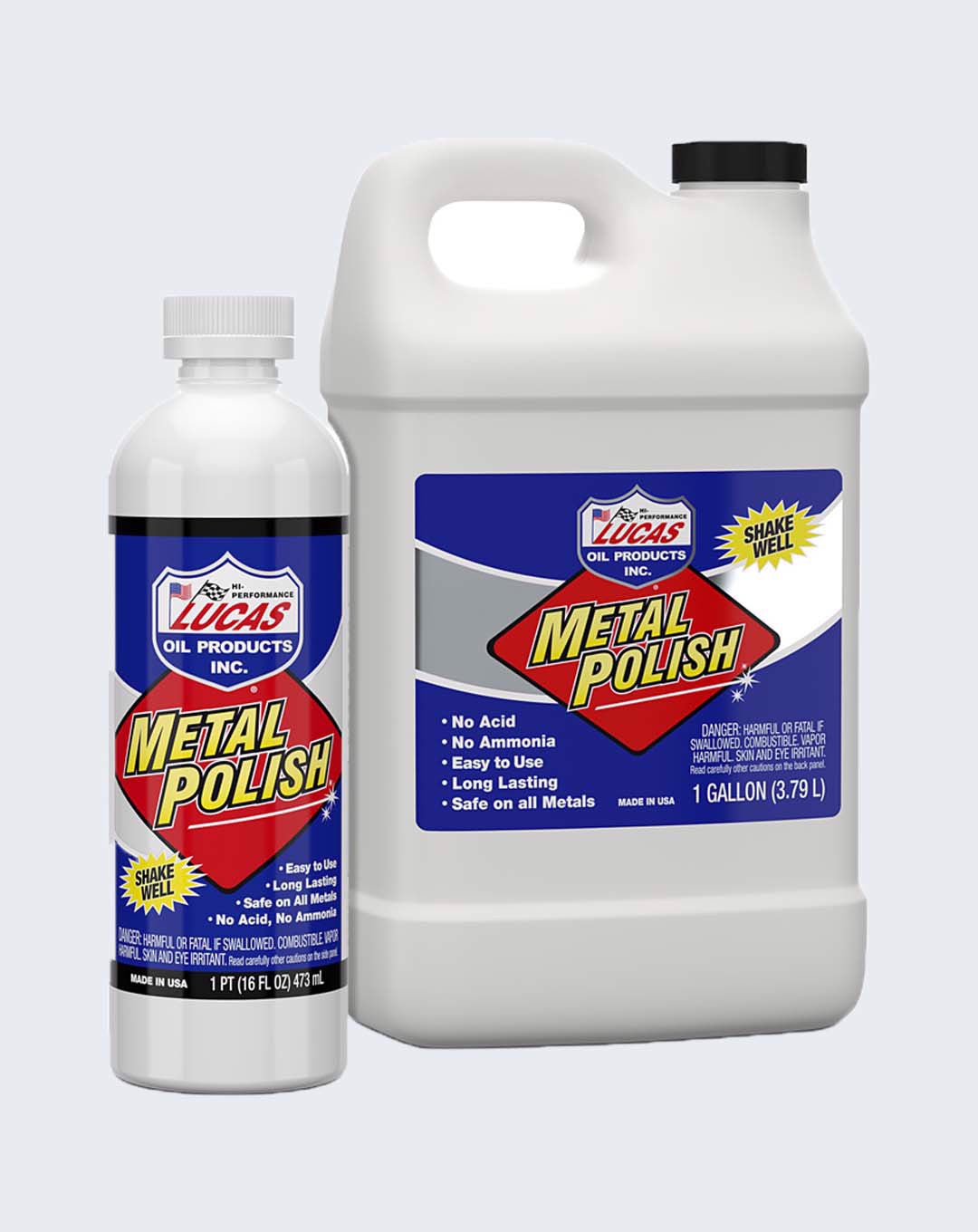 LUCAS OIL- METAL POLISH 16 OUNCE - 10155