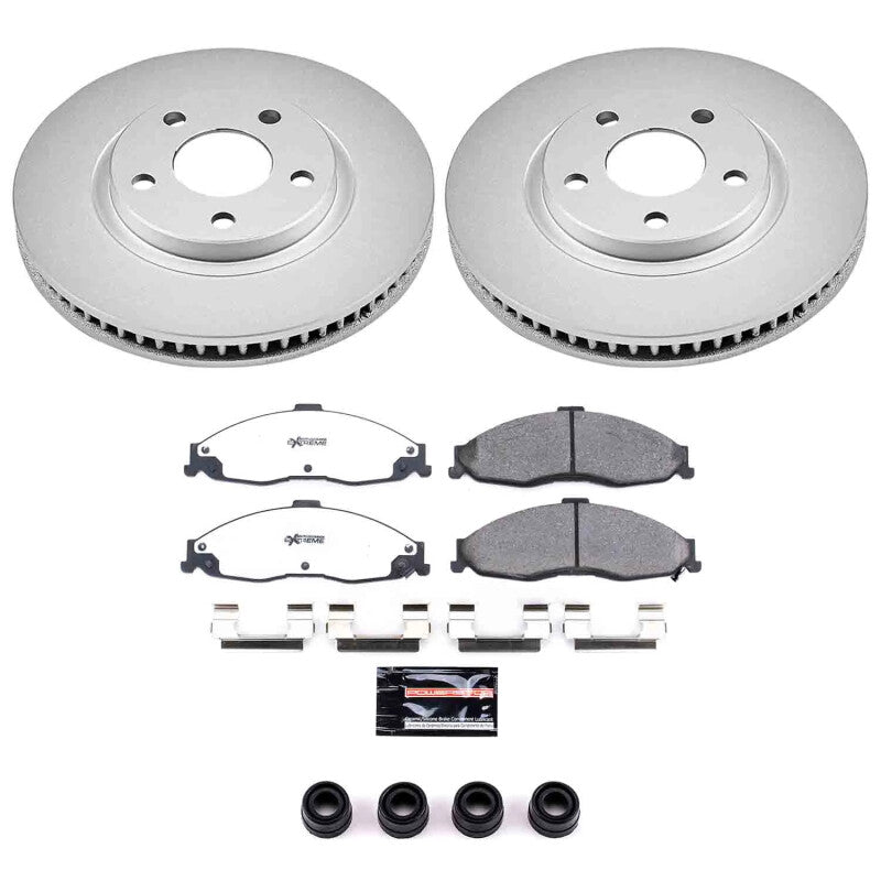Power Stop 98-02 Chevrolet Camaro Front Z26 Coated Brake Kit
