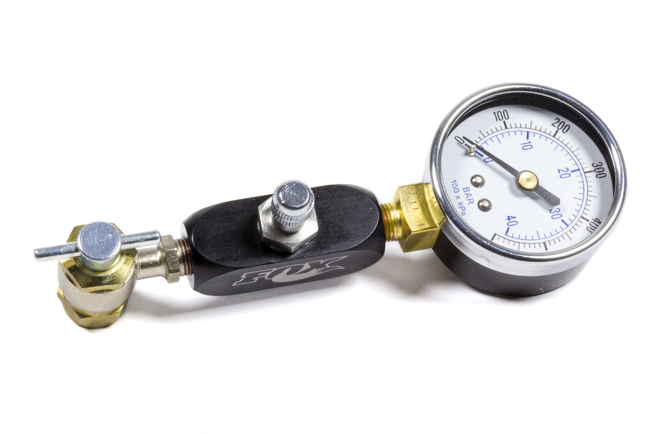 Fox Nitrogen Filler Gauge Schrader Style (0-600 psi)