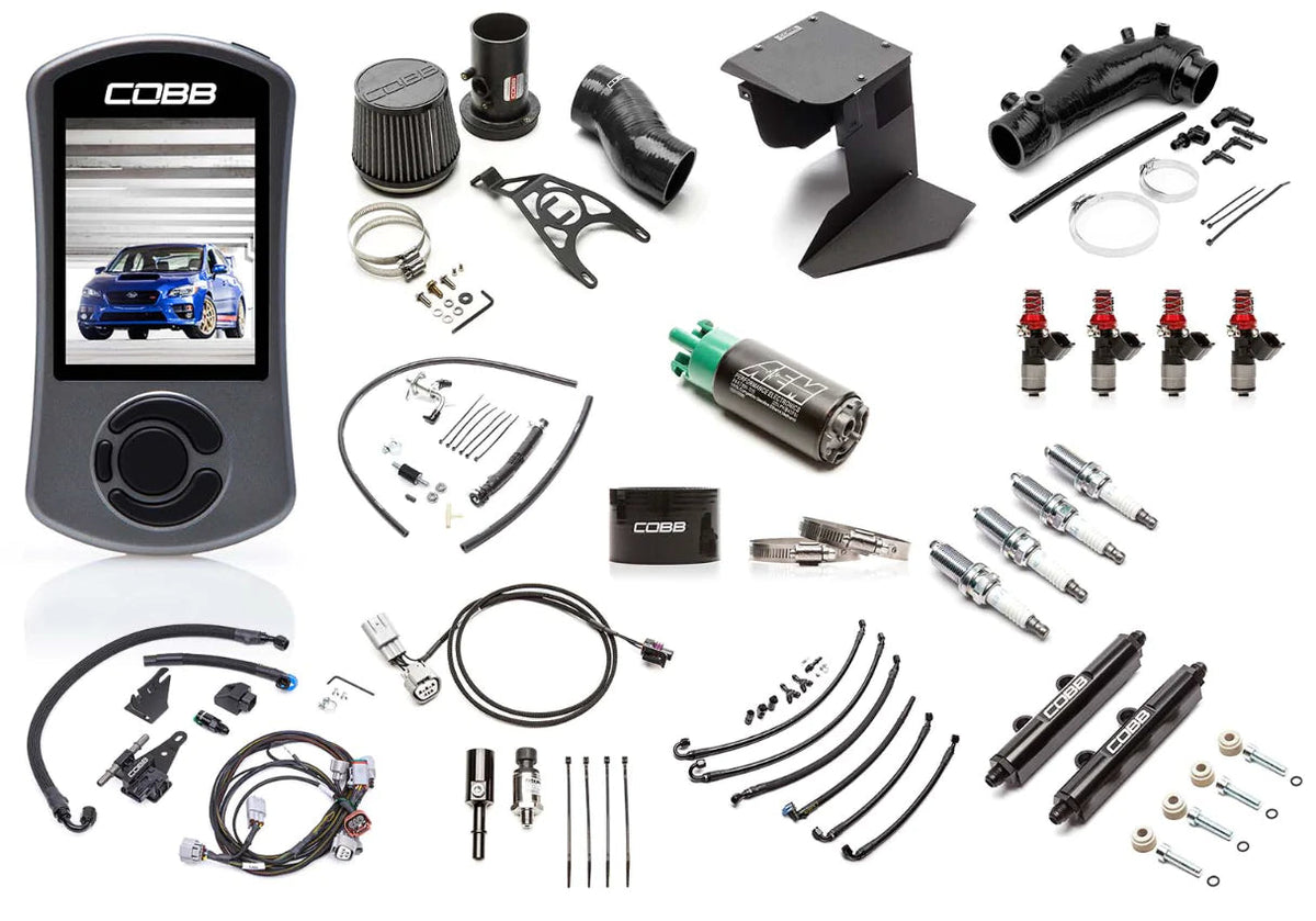Cobb 15-18 Subaru STI NexGen Stage 2 + Flex Fuel Power Package - Blue