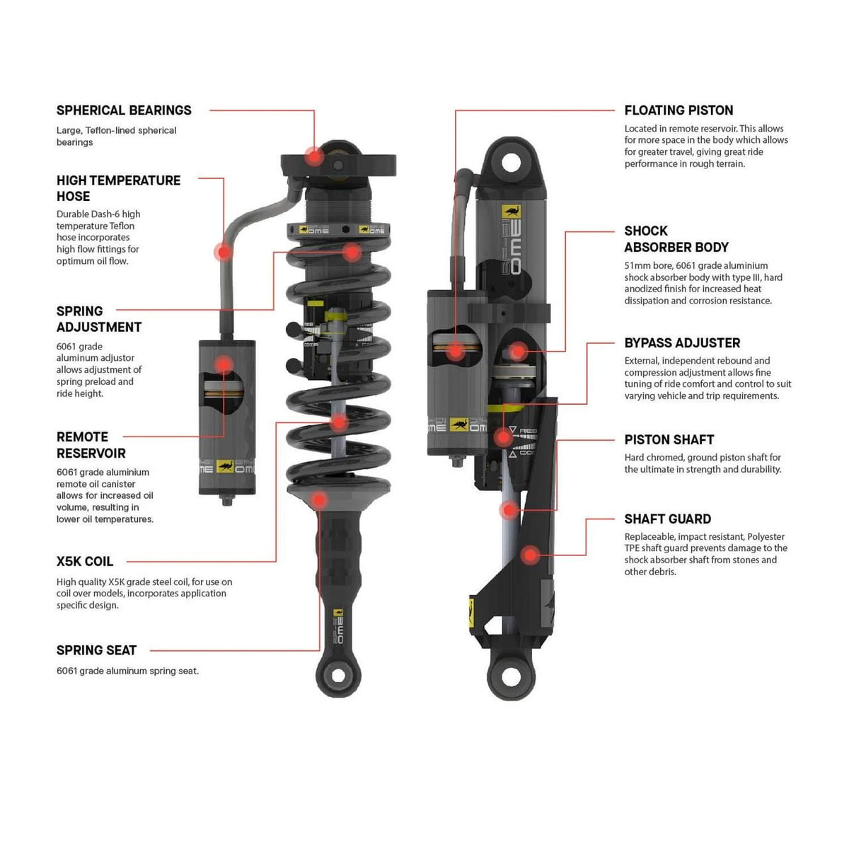 ARB BP51 Shock Absorbers