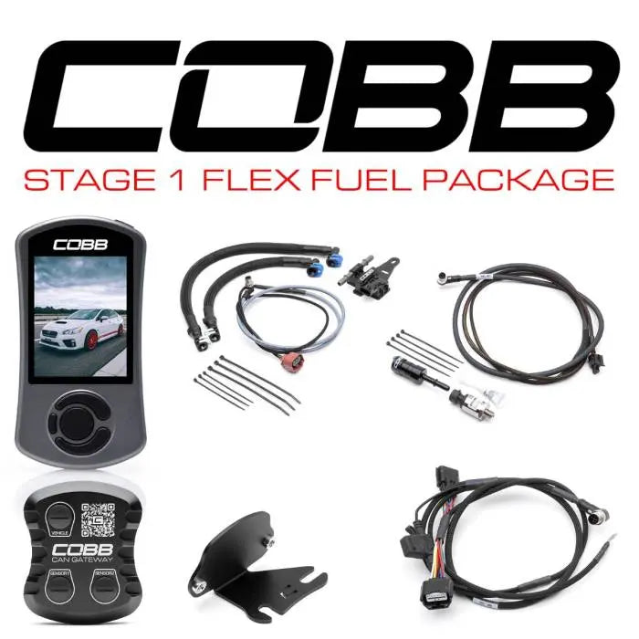 Cobb 15-17 Subaru WRX Stage 1 CAN Flex Fuel Power Package