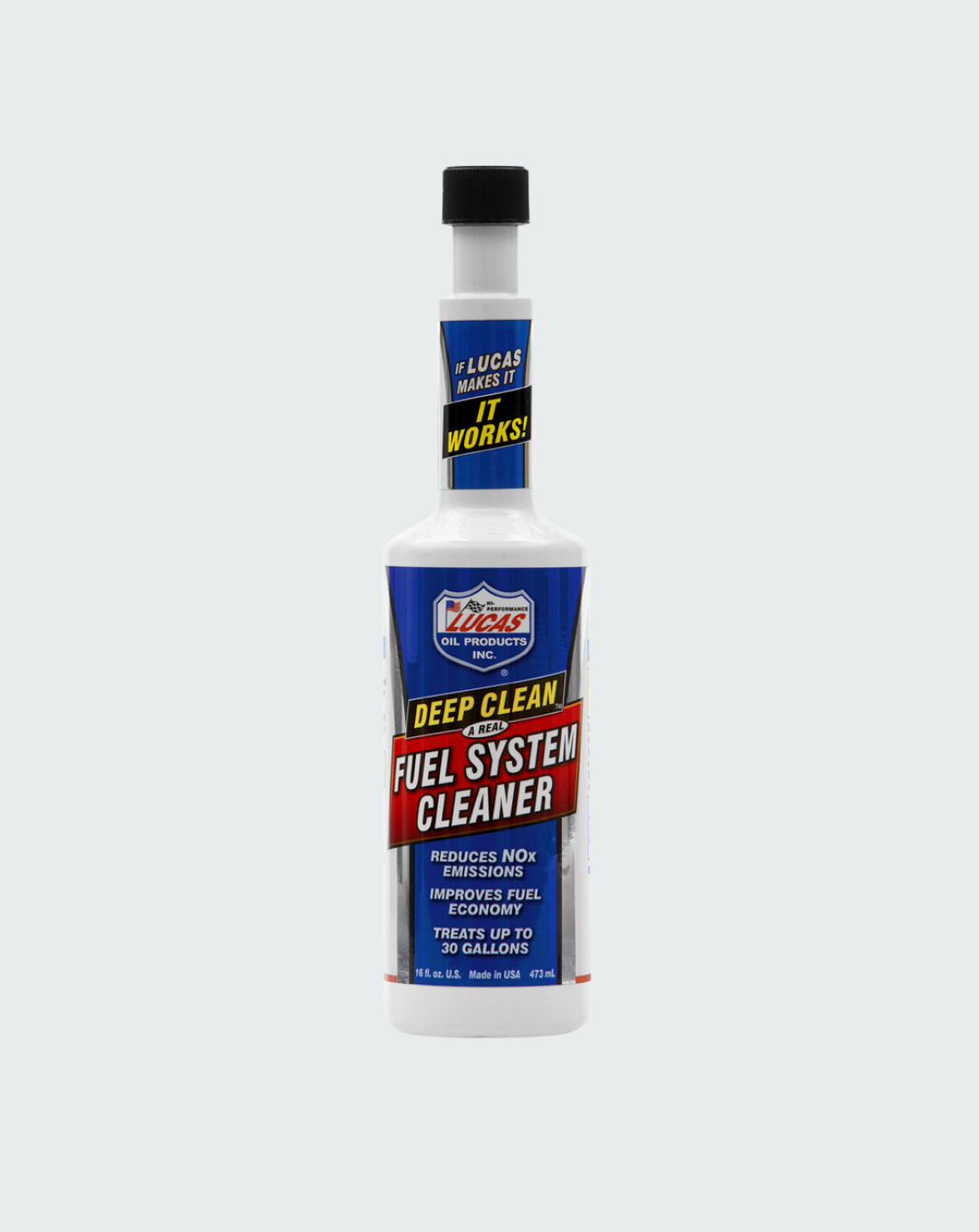 LUCAS OIL- DEEP CLEAN FUEL SYSTEM CLEANER 16 OUNCE - 10512