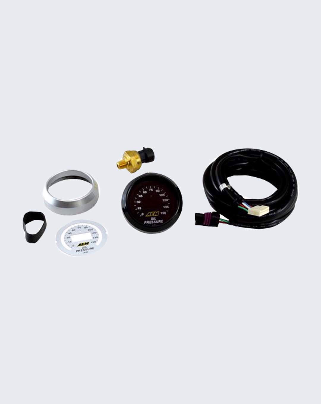 AEM Electronics Oil Pressure Gauge AEM30-4407
