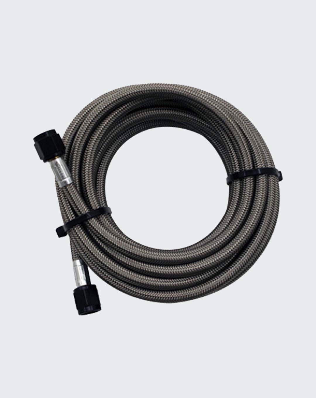 SNOW PERFORMANCE 5in Stainless Braided Line SNO-800-BRD