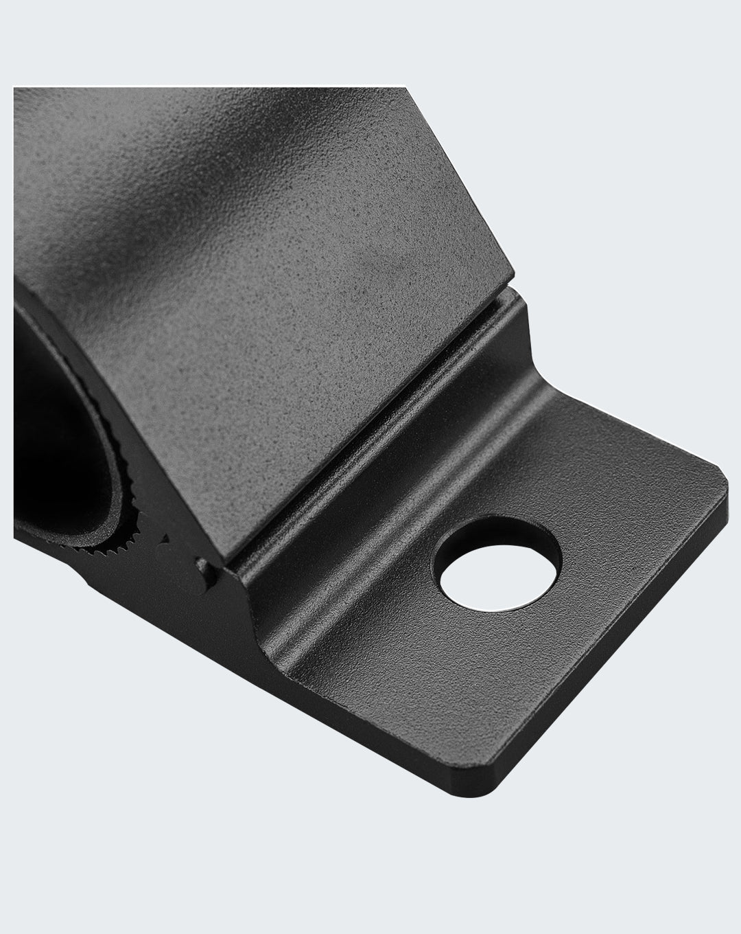 Stedi Bull Bar Tube Mounting Brackets 76mm-81mm Black BRK7681-BLK-176mm