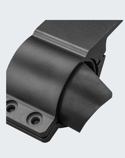 Stedi Bull Bar Tube Mounting Brackets 76mm-81mm Black BRK7681-BLK-176mm
