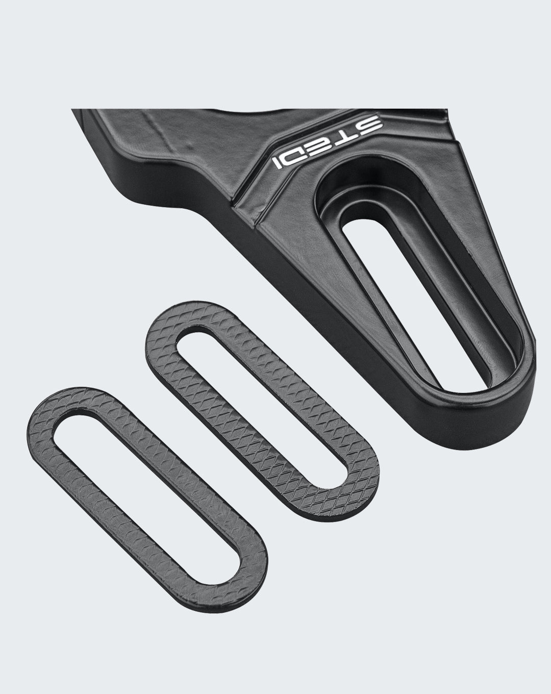Stedi Adjustable Tube Mounting Brackets 28mm-30mm Roof Rack BRK2830-BLK-128mm