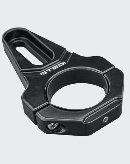 Stedi Adjustable Tube Mounting Brackets 28mm-30mm Roof Rack BRK2830-BLK-128mm