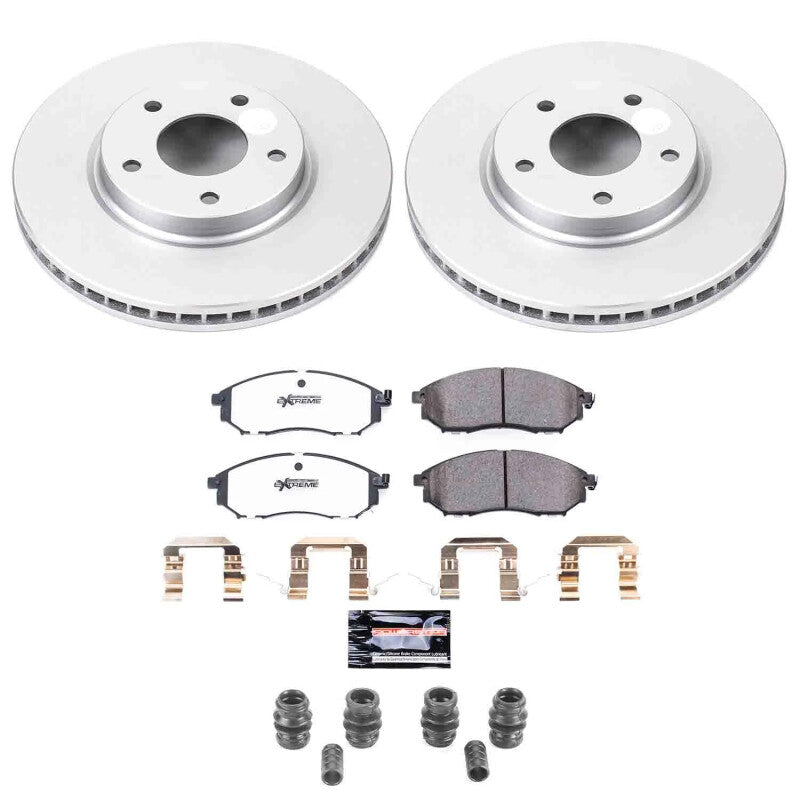 Power Stop 03-04 Infiniti M45 Front Z26 Coated Brake Kit