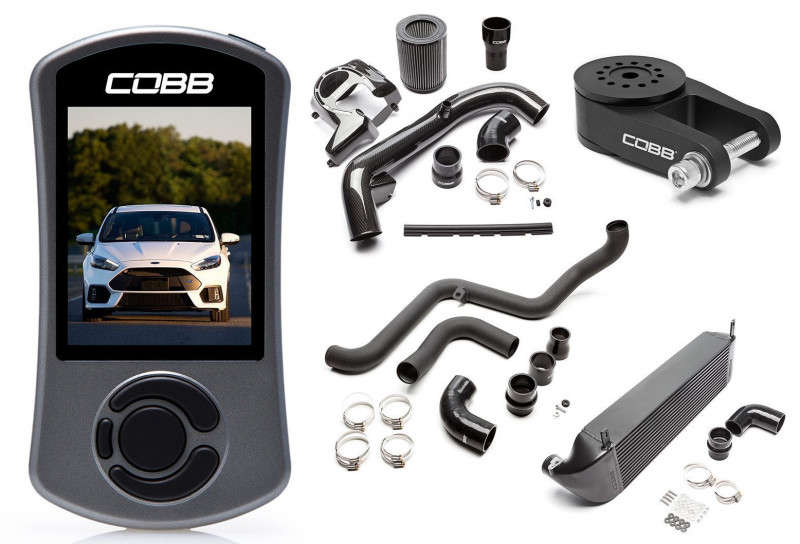 Cobb 16-18 Ford Focus RS Stage 2 Power Package - Black