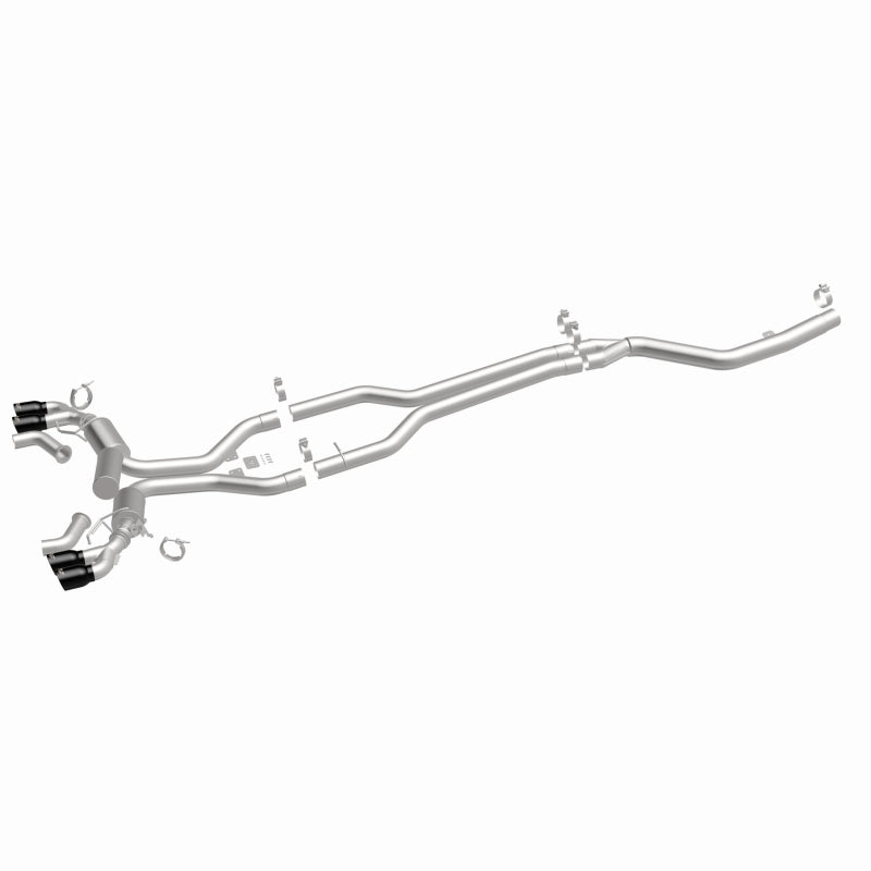 MagnaFlow BMW SPEQ Series Cat-Back Exhaust System Black Chrome