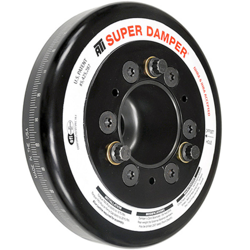 ATI Damper - 8.53in - Alum - 11 & 6 Grv - LS9 - Y Body - 14 Percent OD - Zr1
