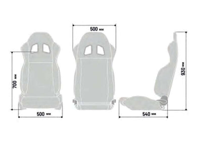 Sparco Seat R100 Black/Black