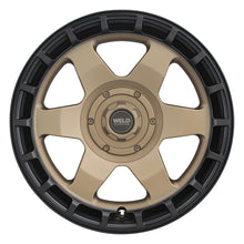Weld Off-Road Ridge 20x9 - 8x170 BP - ET0 - 125.1mm CB - Satin Bronze Wheel (Black Ring)
