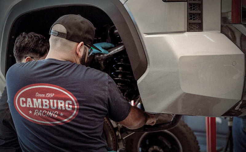 Camburg 22-25 Toyota Tundra 2WD/4WD Blue KINETIK Uniball Trail Series Long Travel Kit w/ Billet UCA