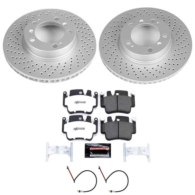 Power Stop 99-05 Porsche 911 Front Z26 Coated Brake Kit