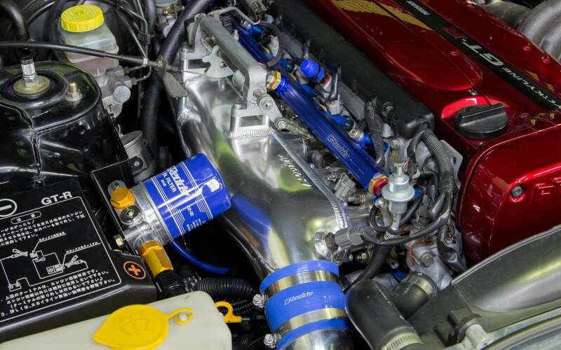 فلتر زيت GReddy Type I ذو الفتحتين