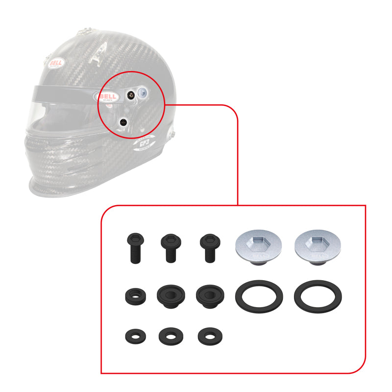Bell SV (SE03/05) Pivot Kit - Silver