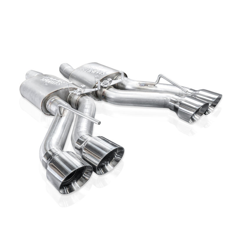 Stainless Works 22-25 Cadillac CT5-V Blackwing Axle Back Exhaust - أطراف مصقولة
