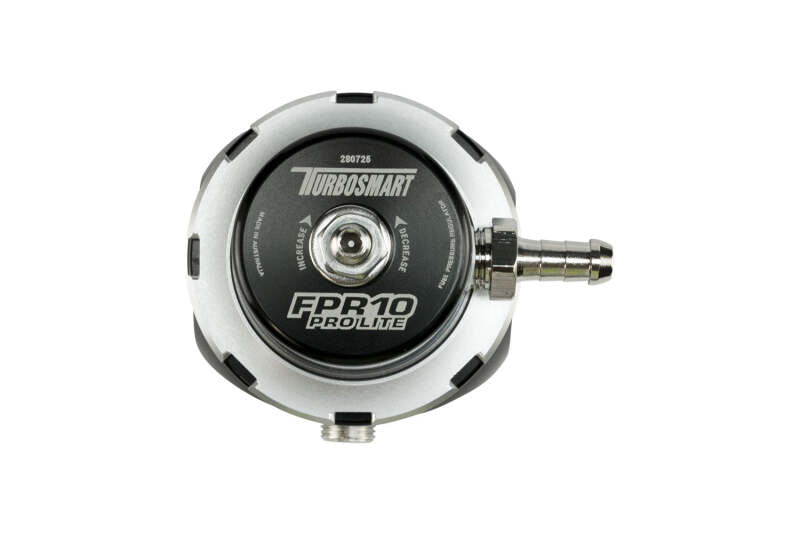Turbosmart FPR10 Pro-Lite Fuel Pressure Regulator - Black