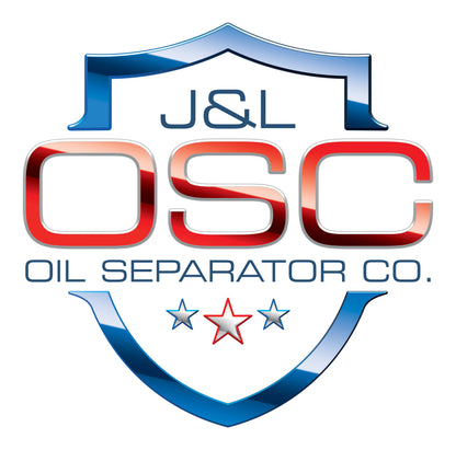 J&L 16-22 Honda Pilot PCV Side Oil Separator 3.0 - Clear Anodized