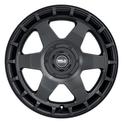 Weld Off-Road Ridge 17x9 - 5x114.3 / 5x127 BP - ET-12 - 78.1mm CB - Satin Black Wheel