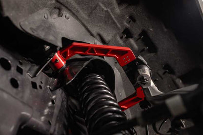UMI Performance 15-25 Ford F-150 Adjustable Upper A-Arm Kit - Red