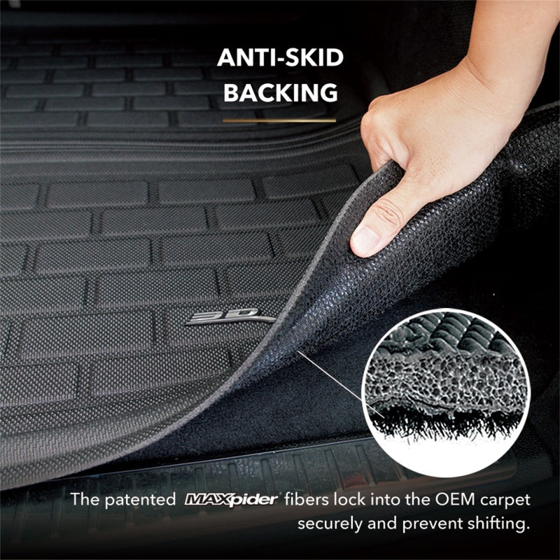 3D MAXpider 22-25 Mazda CX-5 Kagu Black Cargo Liner