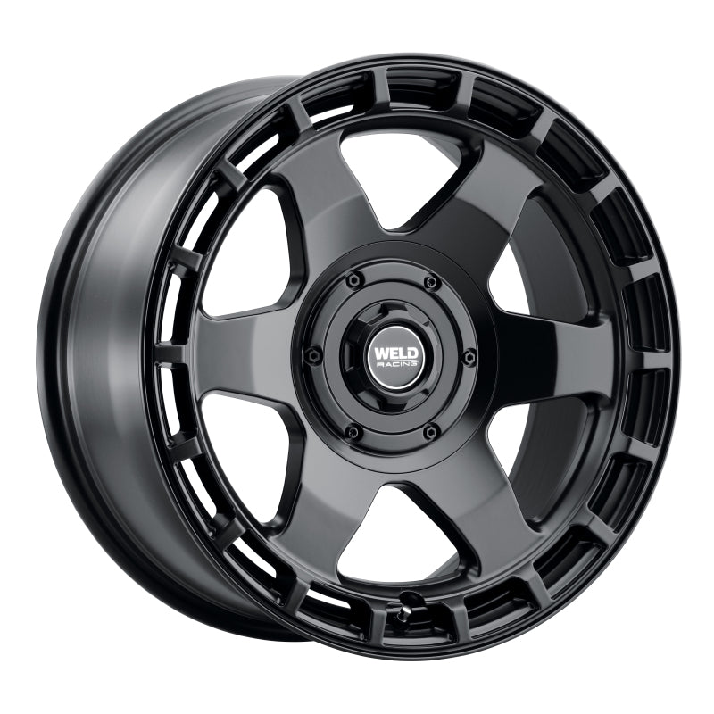 Weld Off-Road Ridge 20x9 - 6x135 / 6x139.7 BP - ET0 - 106.1mm CB - Satin Black Wheel