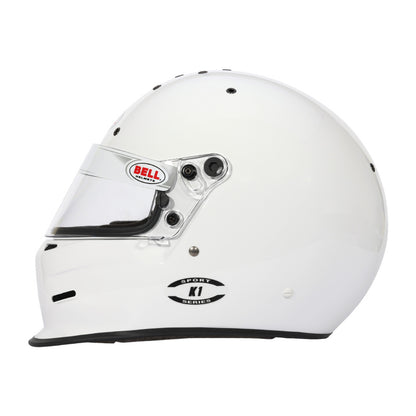 Bell Helmet K1 White Med(58-59) Sa2025