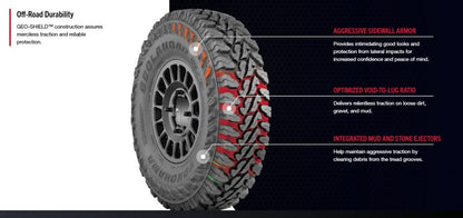 Yokohama Geolandar M/T G003 SXS Tire - 32X9.50R15 101Q