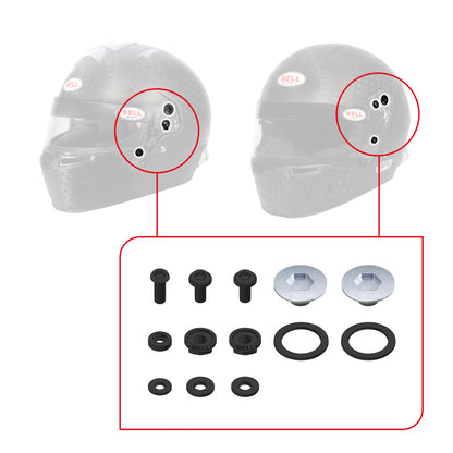 Bell SV (SE07/SE077/SE06) Pivot Kit - Red