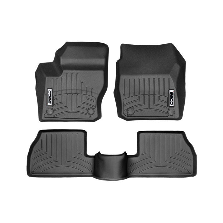 COBB 14-17 Ford Focus ST Front FloorLiner by WeatherTech - Black