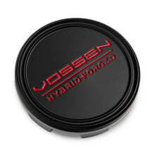 Vossen Hybrid Forged Optional Center Cap - Satin Black w/Red Lettering