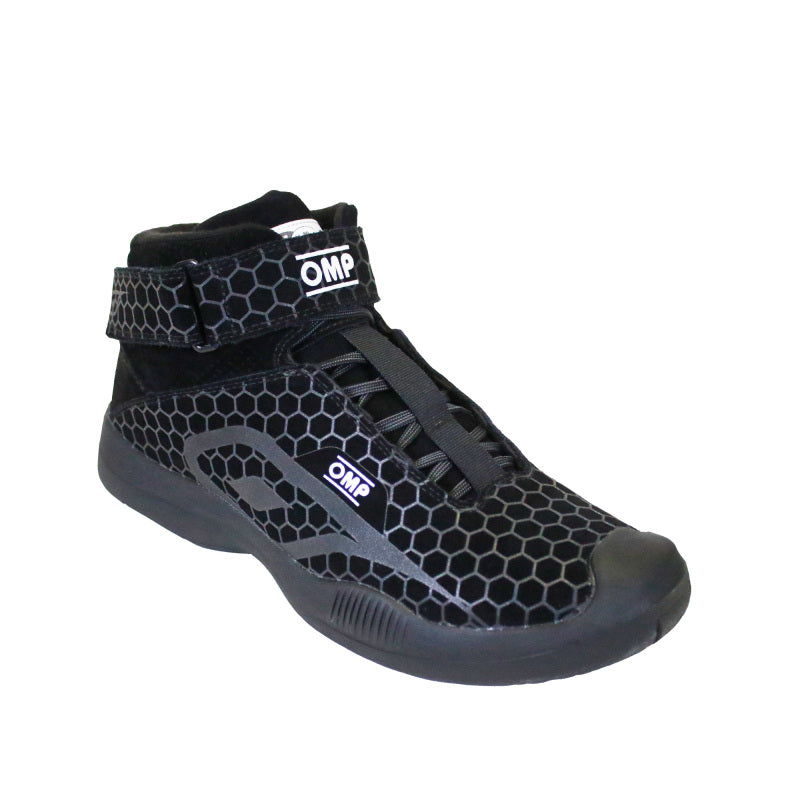 OMP OMP PIT CREW SHOES SFI BLACK SIZE 7