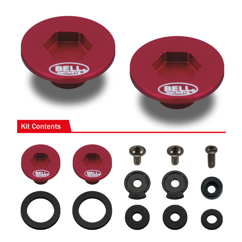 Bell SV (SE07/SE077/SE06) Pivot Kit - Red