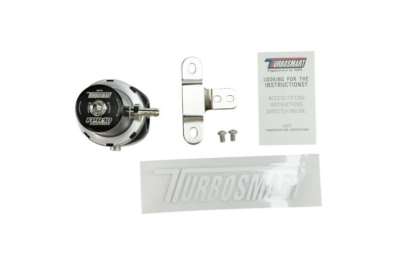 Turbosmart FPR10 Pro-Lite Fuel Pressure Regulator - Black