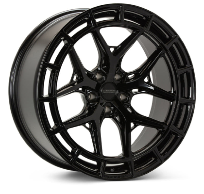 Vossen HFX-1 18x9 - 8x165.1 - ET0 - Deep Face - 125.1 - Gloss Black Wheel
