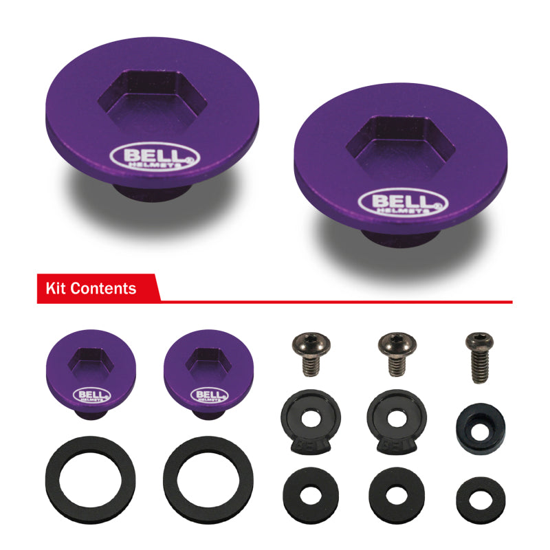 Bell SV (SE07/SE077/SE06) Pivot Kit - Red