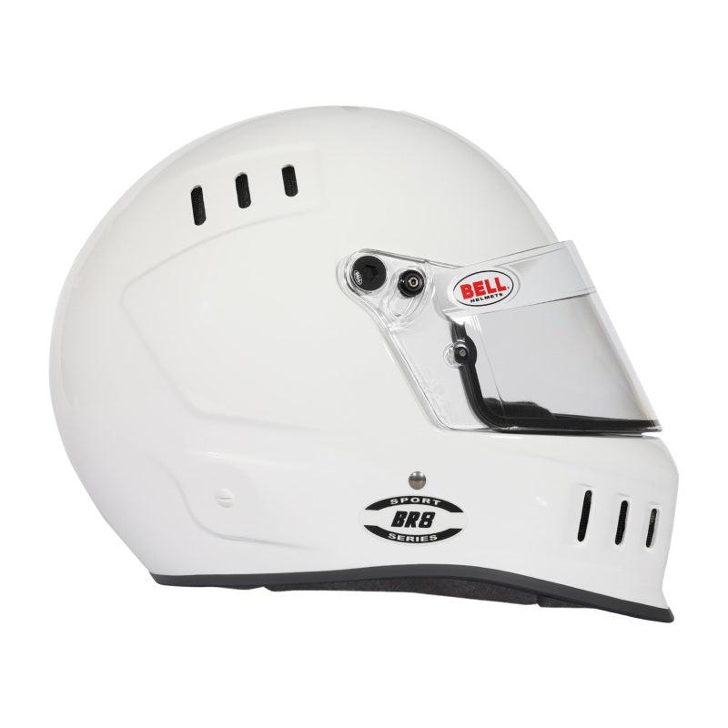 Bell Helmet Br8 White Lrg(60-61) Sa2025