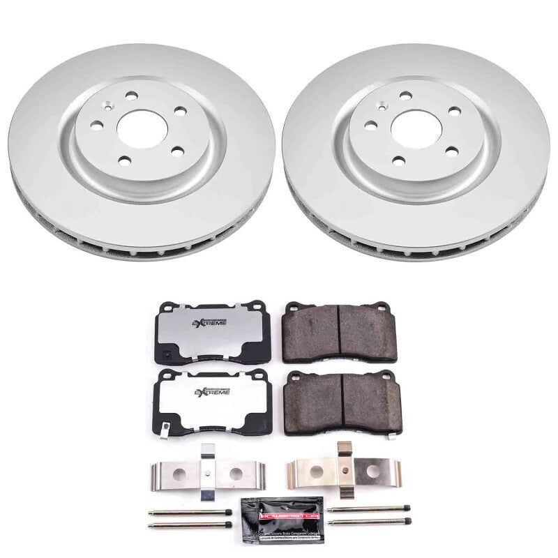 Power Stop 12-13 Buick Regal Front Z26 Coated Brake Kit