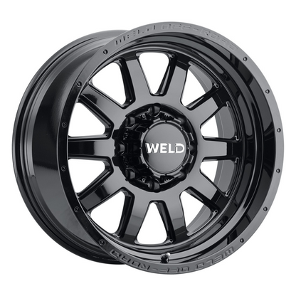 Weld Stealth 20x9 / 8x180 / 5.01 BS / 124.3 HB - Gloss Black - Non-BL Wheel