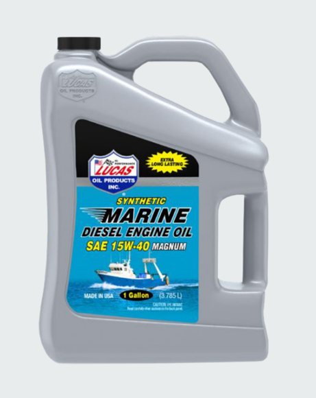 Picture of LUCAS OIL- MARINE SYNTHETIC SAE 15W-40 CJ-4 OIL 1 GALLON - 10992