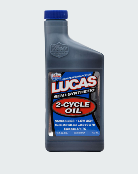 Picture of LUCAS OIL- SEMI SYNTHETIC 2-CYCLE OIL  1 PINT - 10120