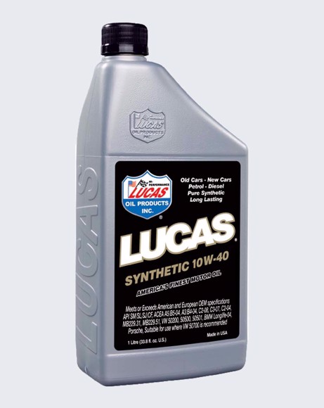 Picture of LUCAS OIL- SYNTHETIC SAE 10W-40 EUROPEAN MOTOR OIL 1 LITER - 10229