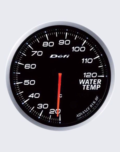 Picture of Defi DF10501 Advance CR Water Temperature Gauge, White, 60mm