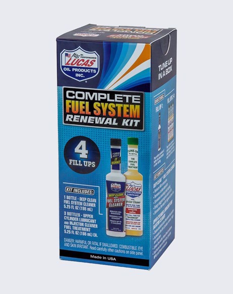 Picture of LUCAS OIL- COMPLETE FUEL SYSTEM RENEWAL KIT 5.25 OUNCE - 10966