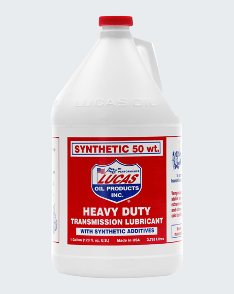 Picture of LUCAS OIL SYnthetic 50 WT TRANS LUBRICANT 1 GALLON 10146