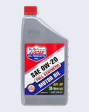 Picture of LUCAS OIL- SYNTHETIC SAE 0W-20 MOTOR OIL 1 QUART - 10564